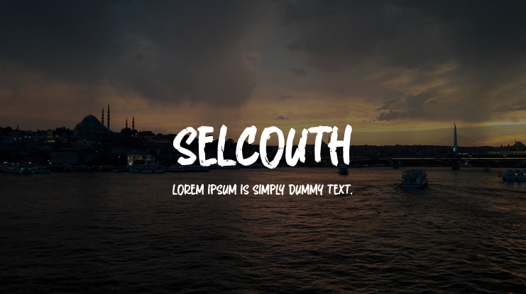 Selcouth Font