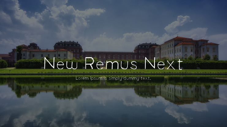 New Remus Next Font