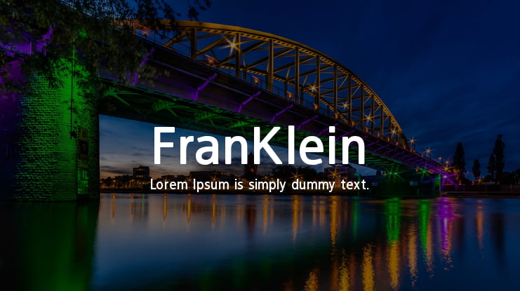FranKlein Font Family