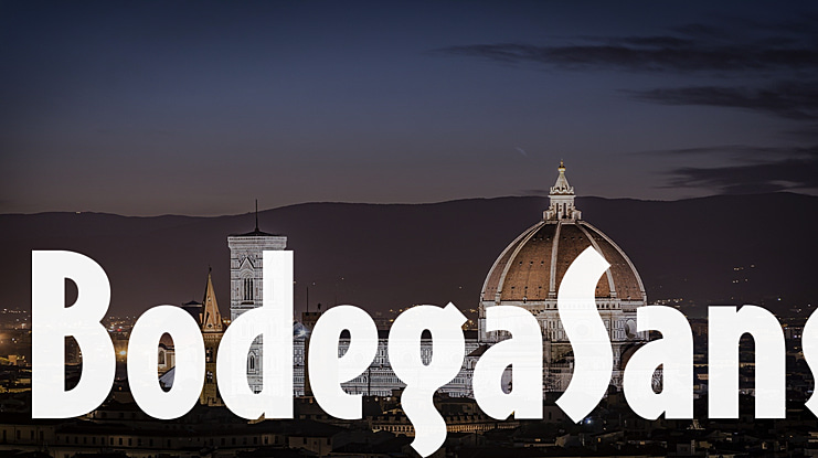 BodegaSans Font Family