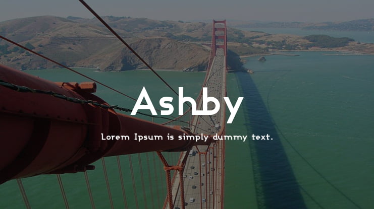 Ashby Font Family