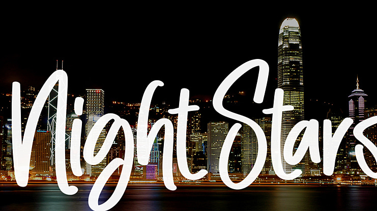 Night Stars Font