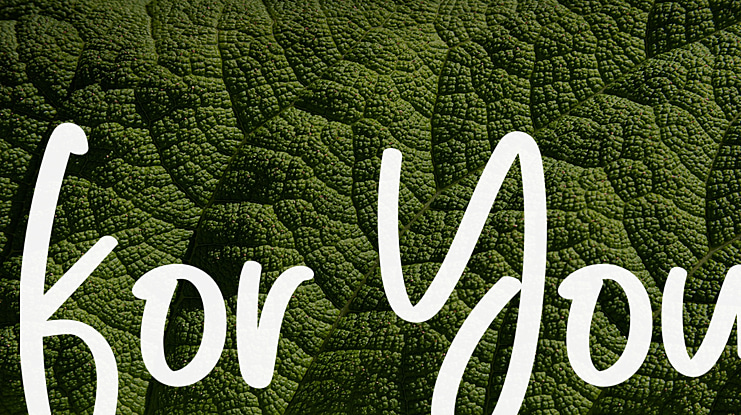 For You Font