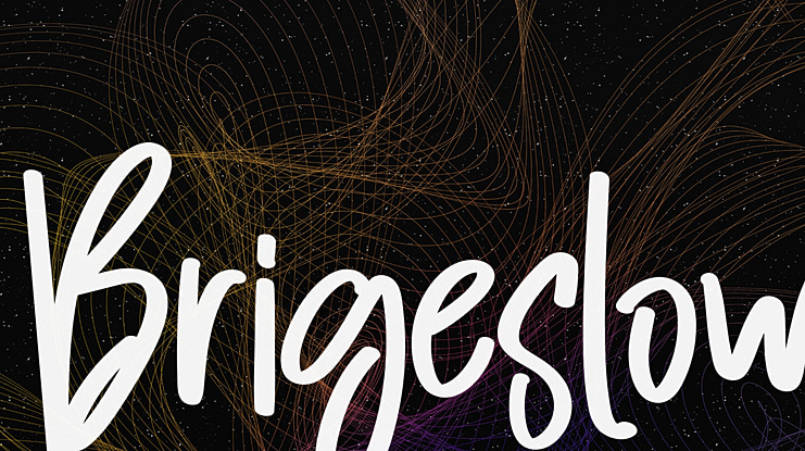 Brigeslow Font