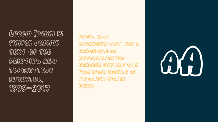 Strezy Break Outline Font Family