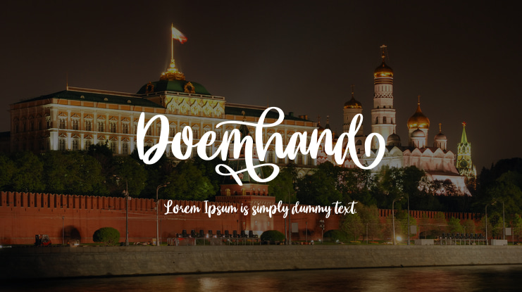 Doemhand Font