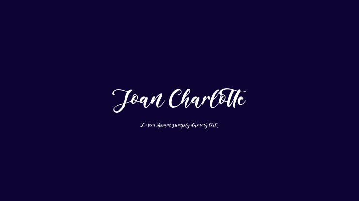 Joan Charlotte Font