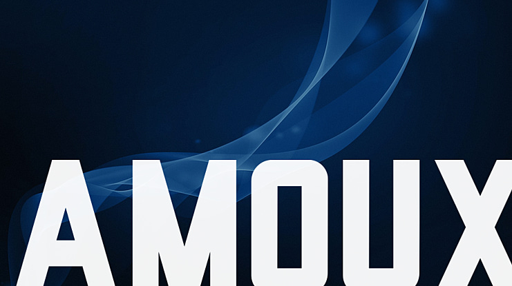 AMOUX Font