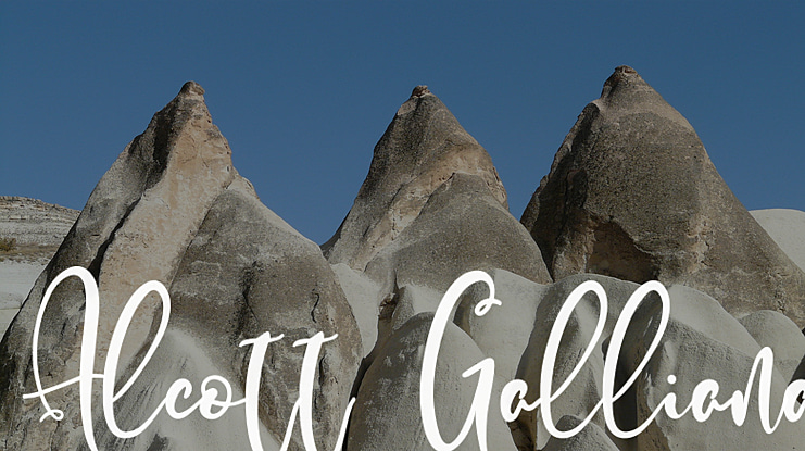 Alcott Galliana Font