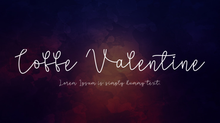 Coffe Valentine Font