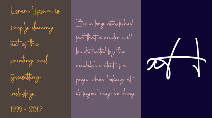 Huntteret Font