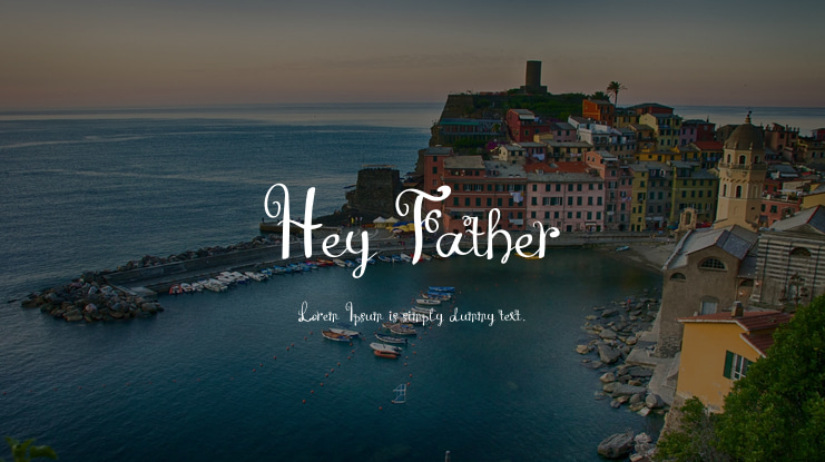 Hey Father Font