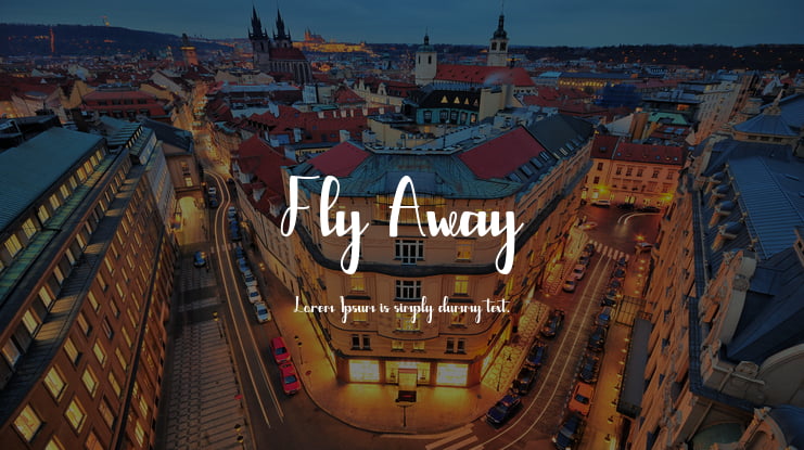 Fly Away Font