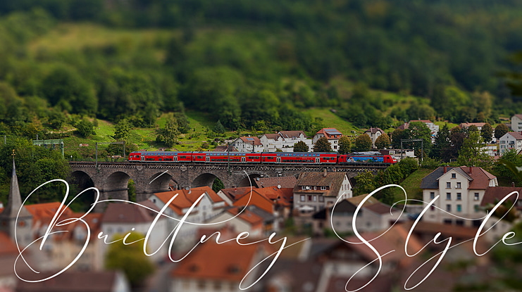 Brittney Style Font Family