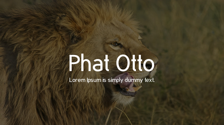 Phat Otto Font