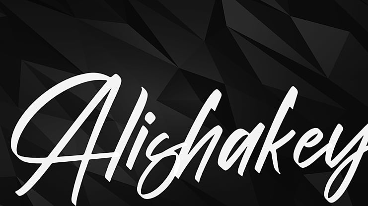 Alishakey Font Family