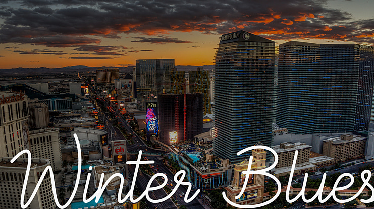 Winter Blues Font