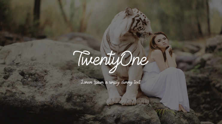 TwentyOne Font