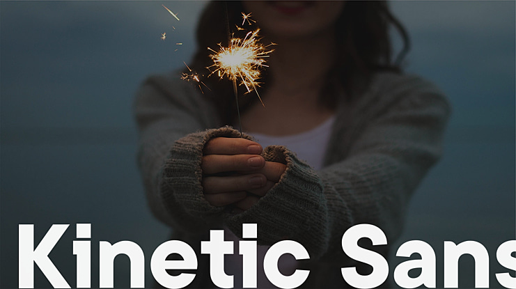 Kinetic Sans Font