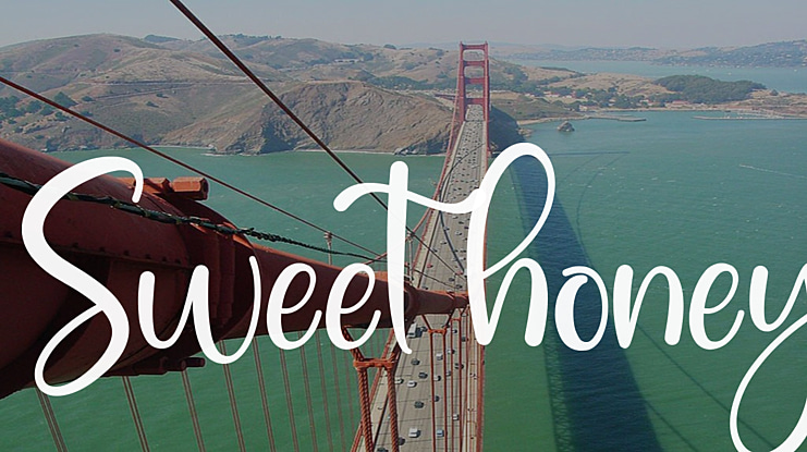 Sweet honey Font
