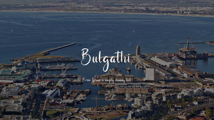 Bulgathi Font