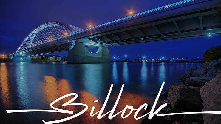 Billock Font