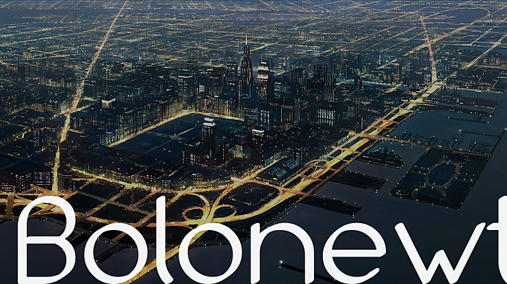 Bolonewt Font