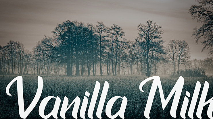 Vanilla Milk Font