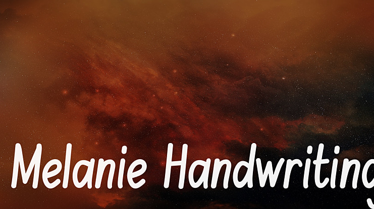 Melanie Handwriting Font