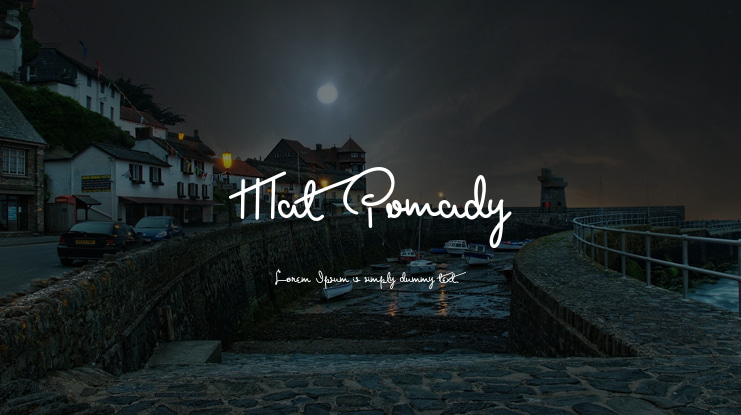 Mat Pomady Font