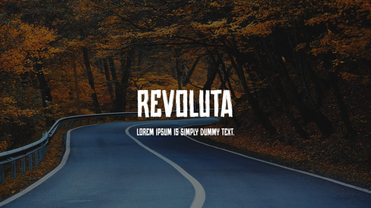 Revoluta Font