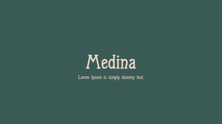 Medina Font