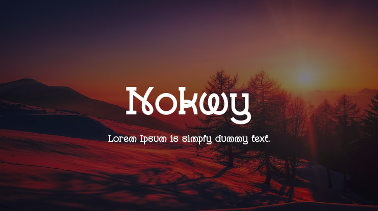 Nokwy Font