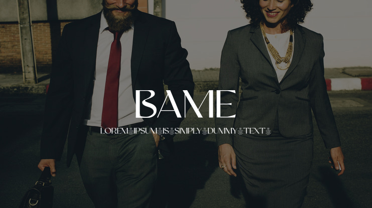 Bame Font