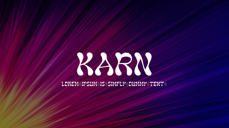 Karn Font