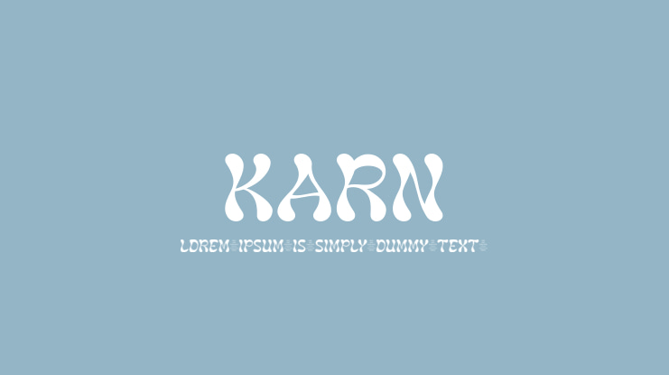 Karn Font