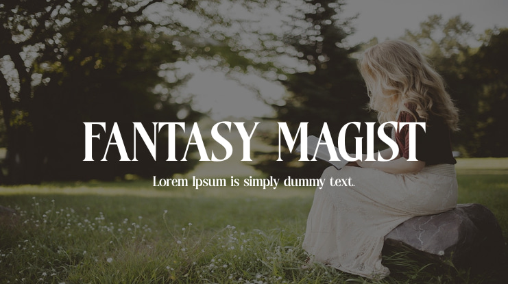 FANTASY MAGIST Font