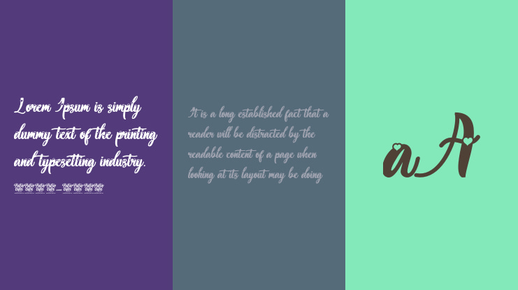 Wedding Bouquet Font