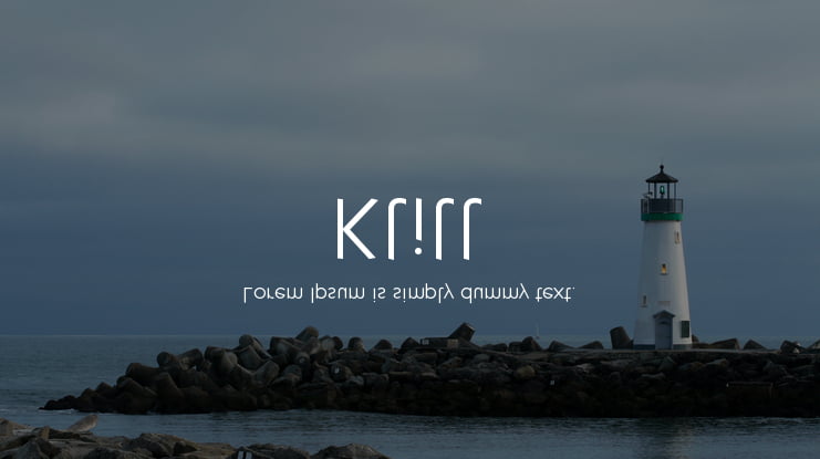 Klill Font Family