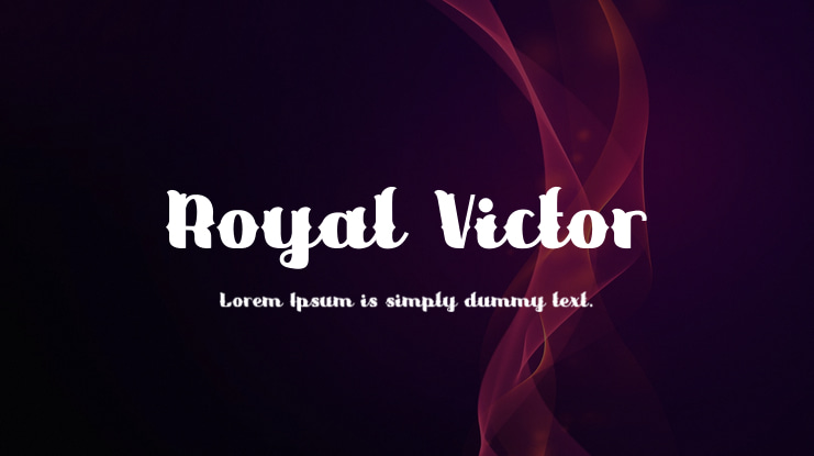 Royal Victor Font