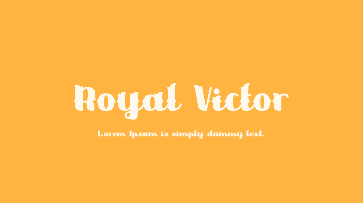Royal Victor Font
