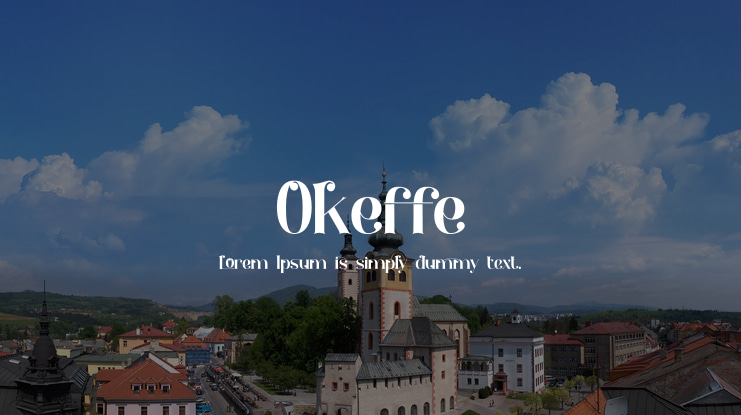 Okeffe Font