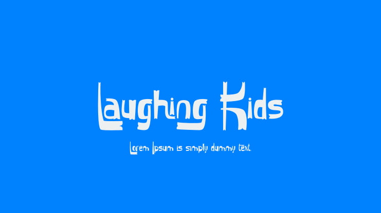 Laughing Kids Font