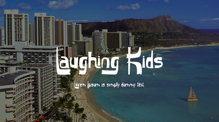 Laughing Kids Font