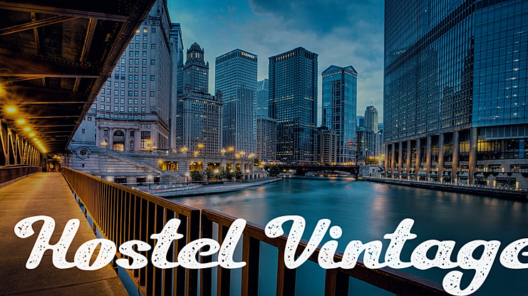 Hostel Vintage Font