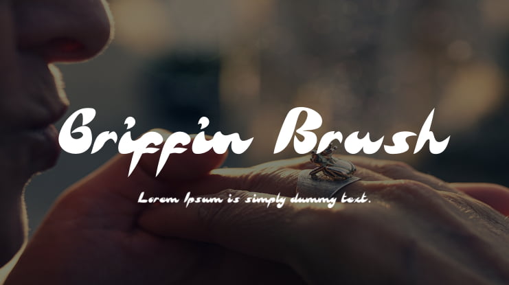 Griffin Brush Font