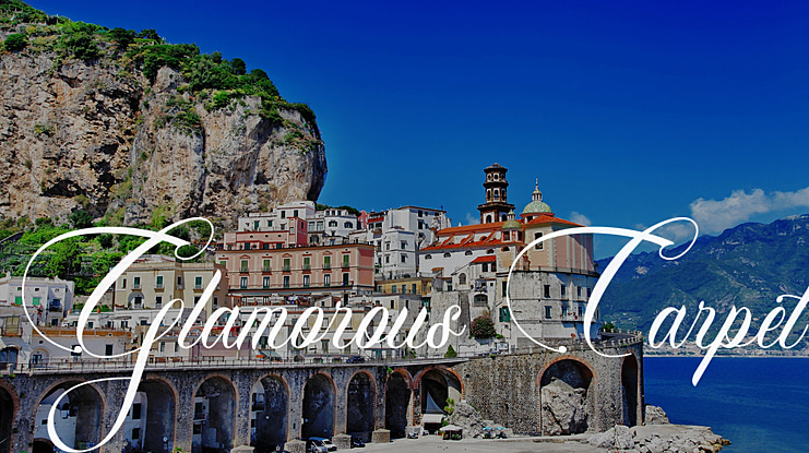 Glamorous Carpet Font