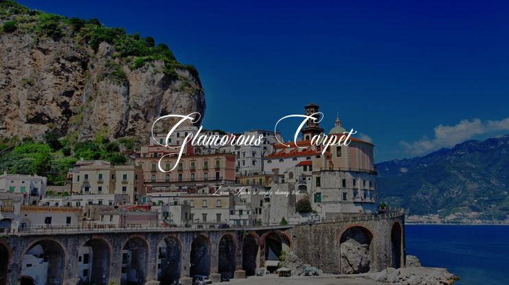 Glamorous Carpet Font