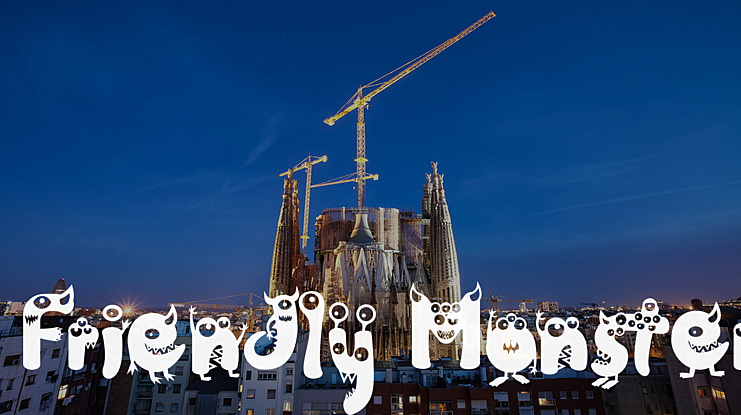 Friendly Monster Font