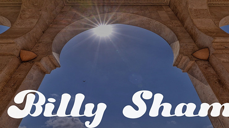 Billy Sham Font
